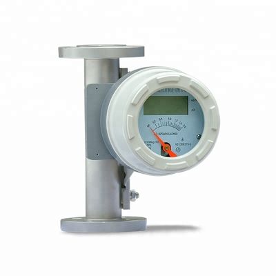 อัตราการไหลต่ำ Rotameter เชื่อมต่อแปลนมิเตอร์ก๊าซไหลสำหรับอุตสาหกรรม