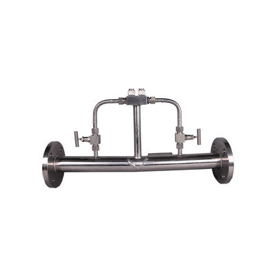 ของเหลวที่มีความหนืดสูงผสม Solidliquid V Cone Flow Meter สำหรับไอน้ำแก๊สน้ำเสีย