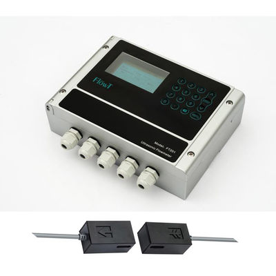 เครื่องวัดอัตราการไหลของน้ำแบบติดผนัง Ultrasonic Doppler Type Portable 12VDC